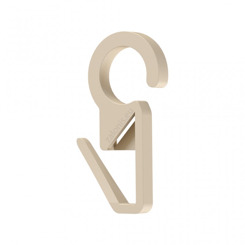 CURTAIN RAIL RING CLIP D.35 D.28 D.23 / NATURAL